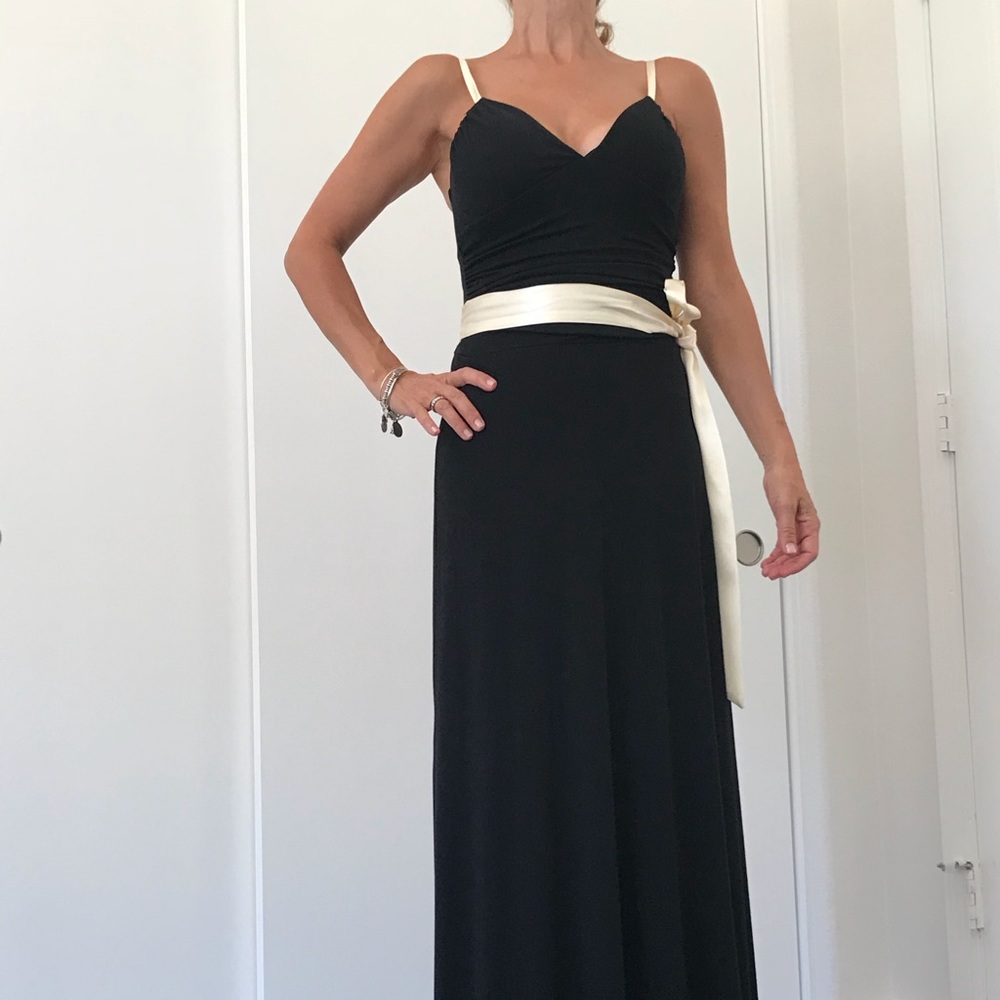 Long black dress